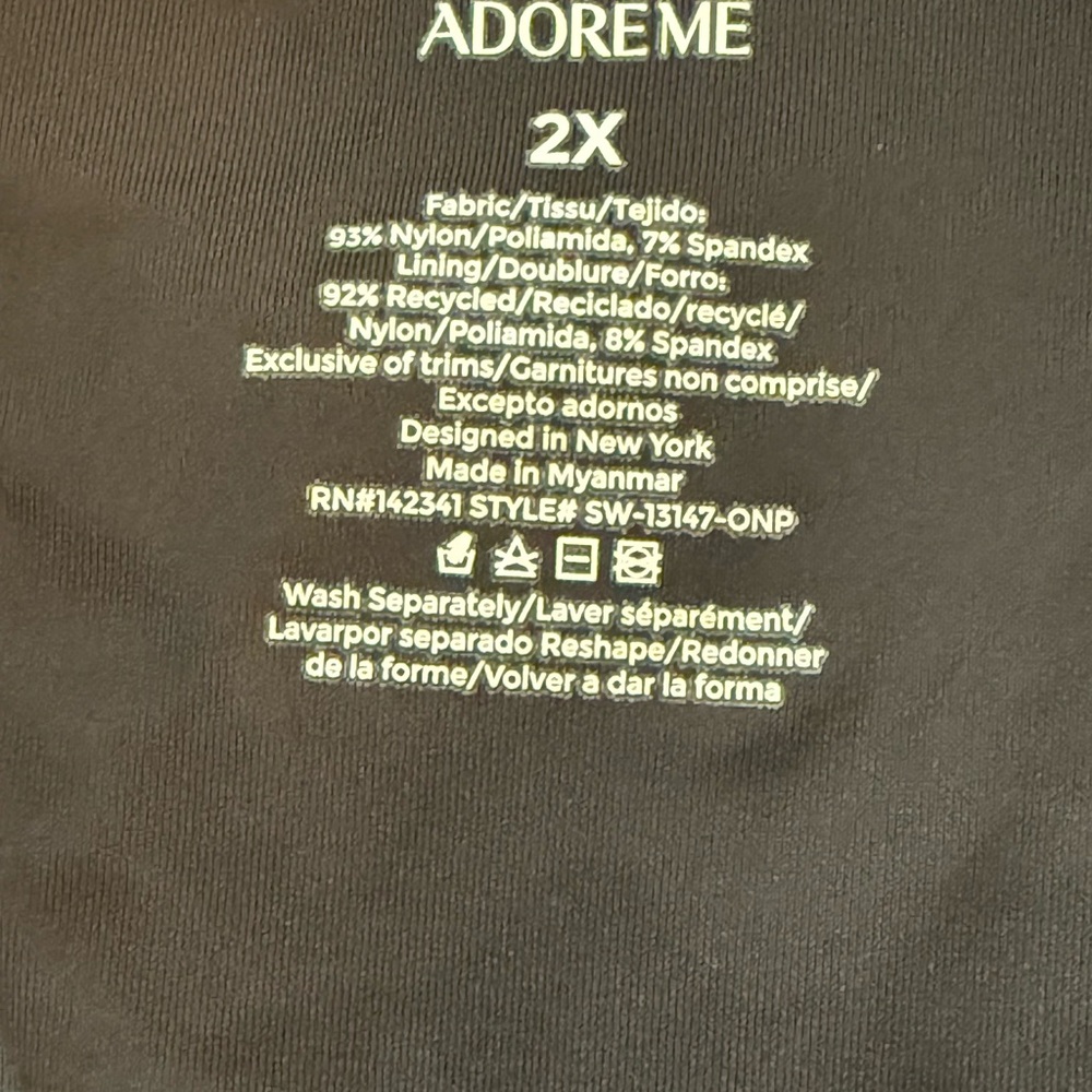 Adore Me Swimsuit - Size 2X - Picture 2 of 2